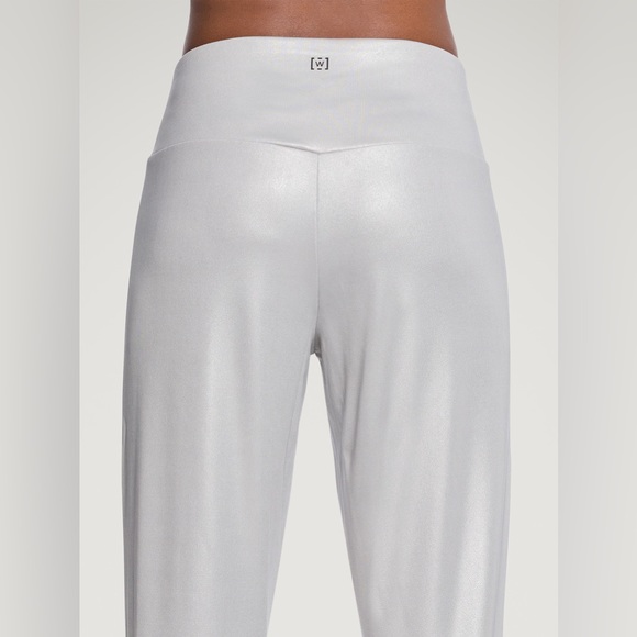 Wolford Wet Look Trousers - Picture 3 of 5